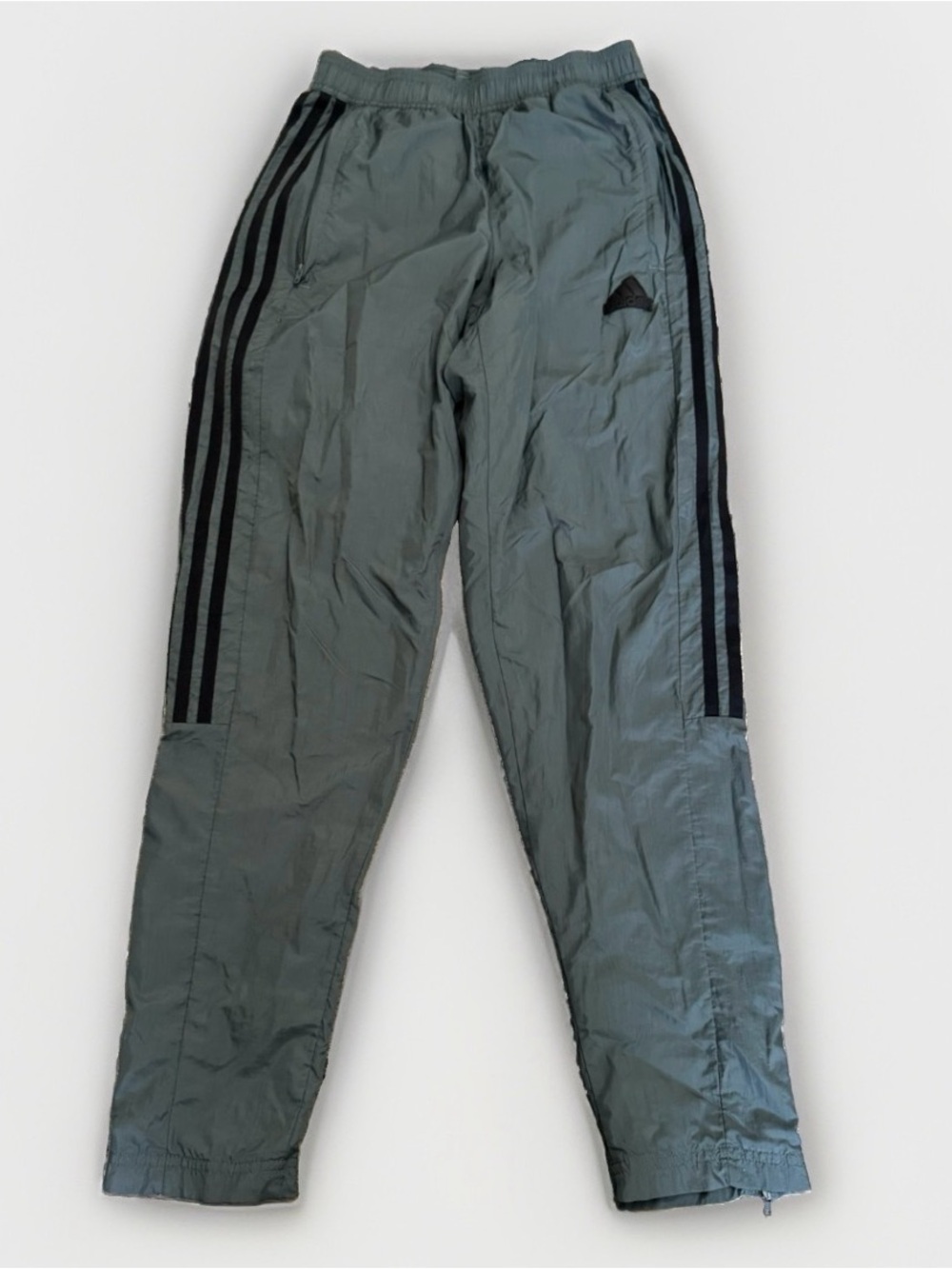 Adidas TIRO 24 Gray Mens Athletic Track Pants Lightweight Woven Size XS Active